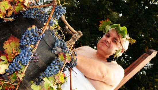 Sfilata di carri allegorici e trattori per le vie del paese