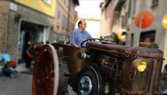 Mostra di trattori e macchinari d'epoca.